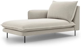 Sezlong tapitat Vienna picioare negre – L170 x l110 x h95