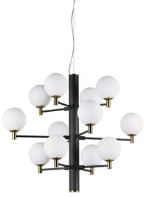 Candelabru design modern COPERNICO SP12 NERO, D-71cm 197319