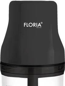 Tocator legume-fructe chopper FLORIA ZLN3035, putere 200W, capacitate vas 500 ml, cutit inox, negru
