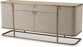 Dulap design LUX Napa Valley stejar albit 114778 HZ