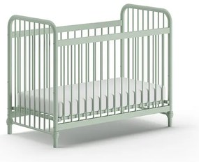 Pătuț Bebeluși BRONXX, Verde Olive, 60 x 120 cm (Metal) – BRONXX – Vipack