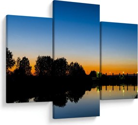 Tablou cu apus de soare (90x60 cm)