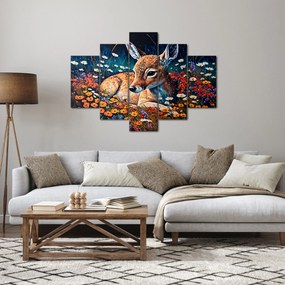 Tablou - Cerb pictat (150x105 cm)
