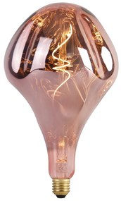 Bec LED E27 reglabil A165 roz 6W 80lm 1800K