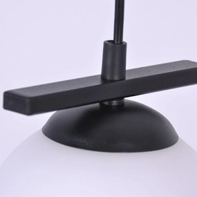 Pendul, Lustra Suspendata Moderna, Negru, 1xE14, GLOBE