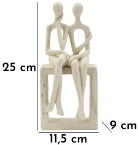 Mauro Ferretti  Statueta Decorativa Cm 11,5X9X23 | Aosom Romania