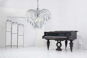 Lustra cristal suspendata design elegant Waterfall 5L 4175-5 SRT