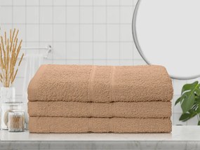 Prosop din bumbac Culoare Bej, DONNA 70X120 cm