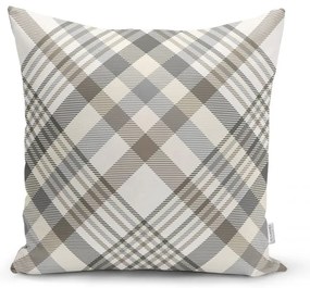 Set 4 fețe de pernă și un napron de masă cu model de Crăciun Minimalist Cushion Covers Holiday Season