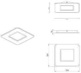 Plafonieră LED dimabilă Lucide 44111/24/31 AXELLE LED/24W/230V alb