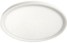 Plafonieră LED/24W/230V 3000/4000/6500K Ø 30 cm alb