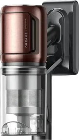 La mâna a doua: Aspirator vertical Dreame Essential V30 VVV21A, 880 W, 30 000 Pa, 90 min, 0,6 l, HEPA H14, OmniX™ 2.0, Recunoastere a tipurilor de murdarie, Pliabil, Negru/Bronz