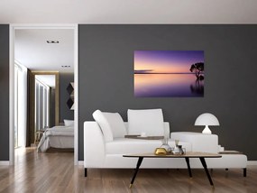 Tablou cu nivelul apei la răsăsrit de soare (90x60 cm)