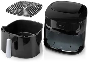 Friteuză cu aer cald 7,2 l 1800W/230V/240 min Nedis KAAF170BK