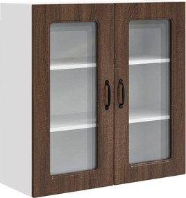 vidaXL Dulap de bucătărie Kalmar Stejar închis 80 x 31 x 80 cm