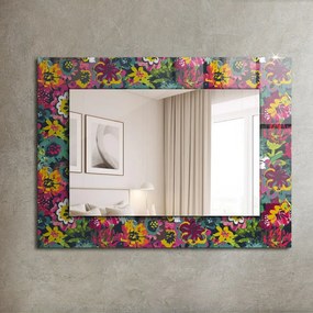 Decorare oglindă Modele florale colorate