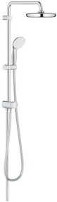 Sistem dus Grohe New Tempesta 210+baterie cada Bauflow  (26381001, 23756000)