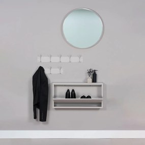 Cuier de perete taupe din metal 70 cm Fusion – Spinder Design