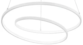 Lustra LED suspendata design circular Oz sp d80 on-off 2700k alba
