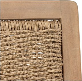 Canapea de grădină în culoare naturală din lemn masiv Sorrento – Bloomingville