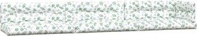 vidaXL Perne de paleți, 7 buc., model cu frunze, material textil