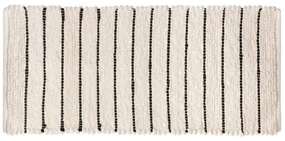 Covor crem STRIPED 50x120 cm