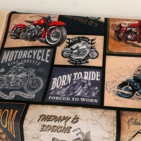 APEX Pătură cu blăniță MOTO 150 x 200 cm