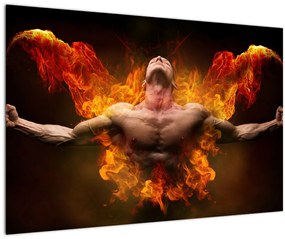 Tablou - Putera de bărbat (90x60 cm)