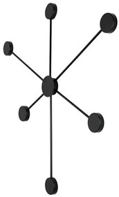 Aplica de perete LED design ambiental SHADOW M negru