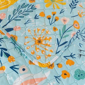 Cuvertura de pat SPRING TWEET, colorată Dimensiune: 170 x 210 cm