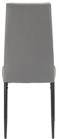 Scaun de masă Tino NOVA în gri-negru