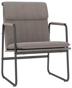 351347 vidaXL Scaun de relaxare, gri taupe, 55x64x80 cm, material textil