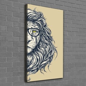 Print pe canvas Hipsterski leu