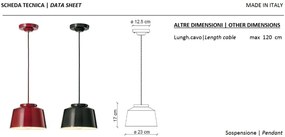 Lustra design retro realizata manual din ceramica 50's