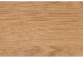 Masă de dining rotundă extensibilă cu aspect de lemn de stejar cu blat suplimentar ø 115 cm Montreux – Actona