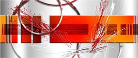 Tablou abstract (120x50 cm)