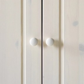 Șifonier alb din lemn de pin 65x180 cm Anita – Støraa