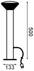 Lampă LED de exterior Ledvance OLONA LED/2W/12V IP44