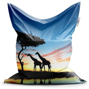 Sac de șezut Classic Sahara - pentru copii, colorat