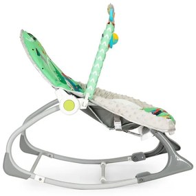 Scaun balansoar pentru copii ECOTOYS în verde