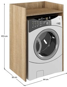 Dulap pentru mașină de spălat VOJTO, stejar sonoma