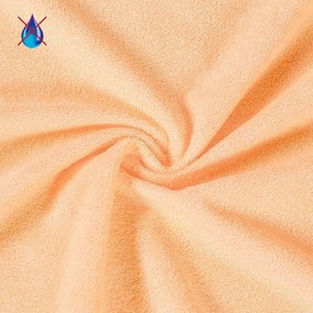 ŠKODÁK Cearceaf impermeabil FROTIR, roz somon 180 x 200 cm