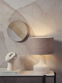 Veioza/ Lampa de masa decorativa Reykjavik alb/ in inchis