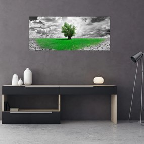 Tablou - O bucată de natură în oraș (120x50 cm)
