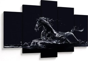 Tablou - Cal și apă (150x105 cm)