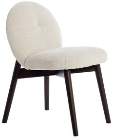 Set de scaune de sufragerie crem 2 buc. tapițat Sinosa – Light &amp; Living