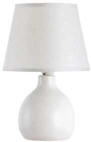 Veioza, lampa de masa design modern Ingrid crem