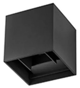 Aplica LED ambientala de exterior IP54 COMO neagra NVL-847408