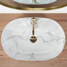 Lavoar Aura Marmo Shiny L61 cm