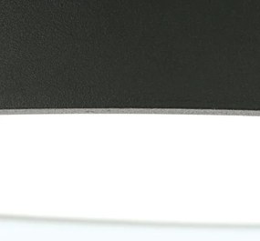 Plafonieră LED Orion DL 7-657/14 BULLY LED/12W/230V d. 14 cm negru